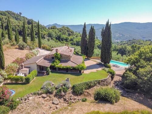 Bild 1 - Stilvolles, authentisches Bauernhaus mit Infinitypool, in Meeresnähe I Immobilie Toskana
