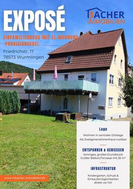 1 - PROVISIONSFREI! 'Mehr als nur ein Haus - ein Zuhause mit Perspektive'