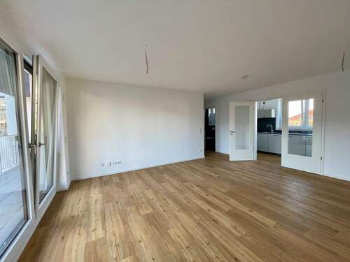 Wohnbereich - Große 2-Zimmer-Neubauwohnung mit Balkon!