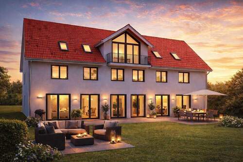 Ansicht Süd - 7 Zimmer Reihenmittelhaus zum Kaufen in Wolfratshausen