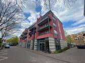 Hausansicht - Erfurt* Karree am Südpark*renovierte 3 Zi.-Whg. *Terrasse u. Balkon* sep. Küche* Tageslichtbad
