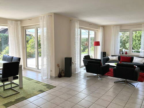 Wohnzimmer, Fensterfront - 