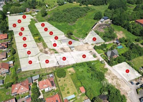 Vogelperspektive - Grundstück in Sanitz