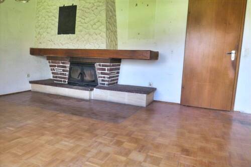 Offener Kamin im Wohn-/Esszimmer EG - 