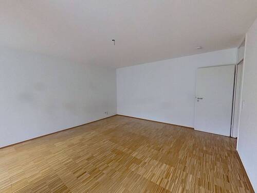 Ansicht II: Wohn- und Esszimmer - 2 Zimmer Etagenwohnung in Leipzig