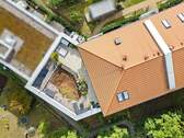 Dachterrasse von oben - 