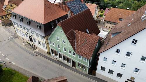 Außenansicht - 4 Zimmer Einfamilienhaus zum Kaufen in Langenburg