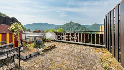 Terrasse 1 - 2 Zimmer Etagenwohnung zum Kaufen in Bad Urach