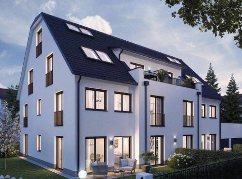 Bild 1 - Neubauwohnung mit EBK und Balkon im Fasengarten, München WG-Geeignet