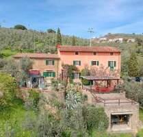 Lamporecchio ! Bauernhaus mit 2 Wohneinheiten, großem Grundstück und Olivenhain I Immobilie Toskana