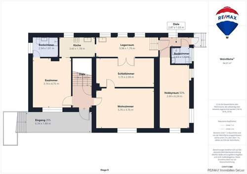 REMAX Immobilien DeLux Einfamilienhaus EG Schmelz Mark Borowicz - 