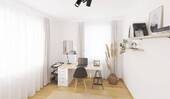 Helles Arbeitszimmer - 