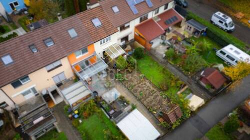 Vogelperspektive - 5 Zimmer Reihenmittelhaus in Nürtingen