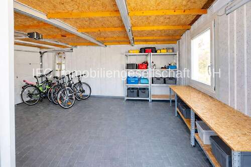 Blick in die Garage - 