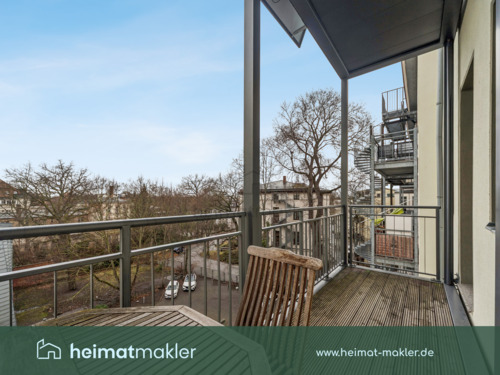 Balkon - 4 Zimmer Etagenwohnung in Leipzig