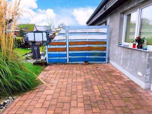 Terrasse - 2 Zimmer Etagenwohnung in Garz