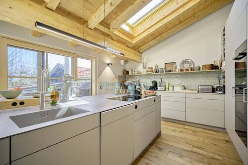 Küche - Einfamilienhaus mit 230,00 m&sup2; in Schäftlarn zum Kaufen