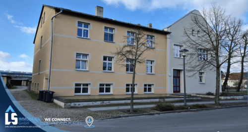 Hausansicht - Imposantes Mehrfamilienhaus in Osterburg