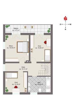 Obergeschoss - 