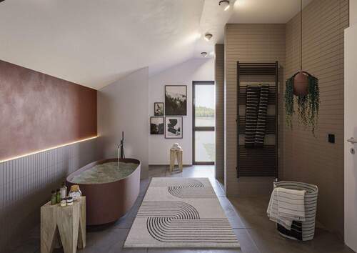 Bad - 5 Zimmer Einfamilienhaus in Frechen