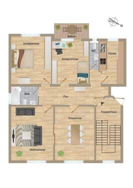 Alternative Einrichtungsmöglichkeit - 