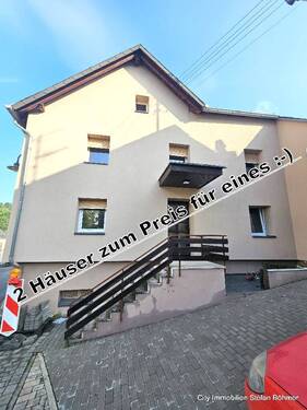 Hausansicht - 2 Häuser zu Preis für Eines :-) Charmantes Einfamilienhaus mit Innenhof in Kasel