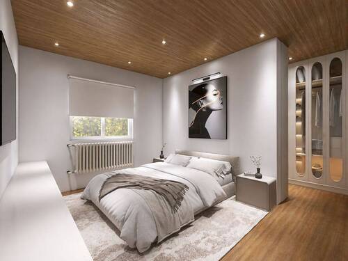 Zimmer 3 / Schlafen_Visualisierung - 