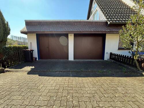 Ansicht von der Garage - 