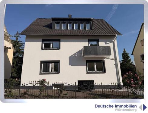 Ansicht Süd - 9 Zimmer Mehrfamilienhaus, Wohnhaus zum Kaufen in Stuttgart