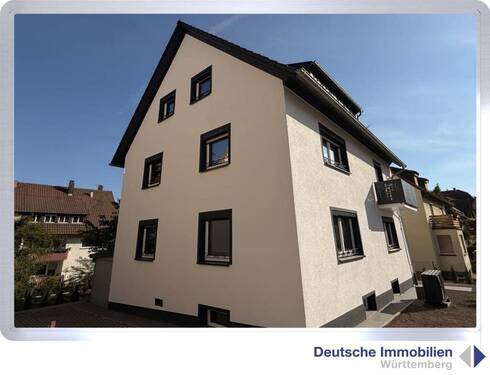 Ansicht Süd-West - 9 Zimmer Mehrfamilienhaus, Wohnhaus in Stuttgart
