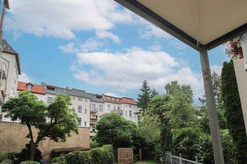Blick vom Balkon - 
