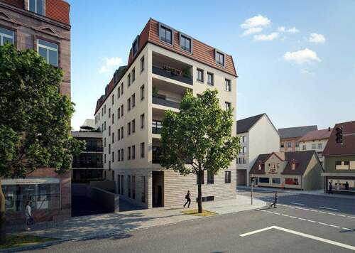 Visualisierung vom Haus - Investieren, wo Nürnberg wächst – und Werte bleiben!