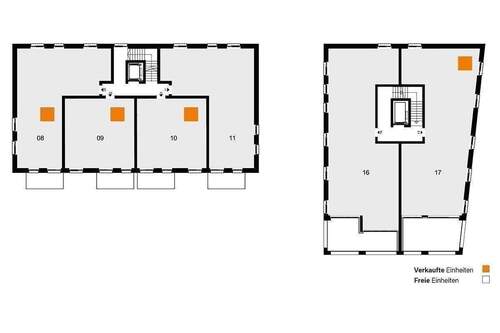 Geschossübersicht 2. OG - 