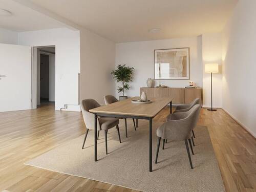 Essecke eingerichtet (KI generiert) - 