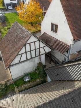 Drohnenaufnahme - 5 Zimmer Einfamilienhaus in Marktheidenfeld / Glasofen