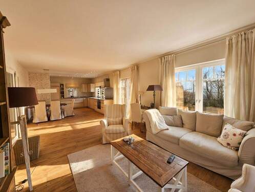 Wohnzimmer - 5 Zimmer Bungalow zum Kaufen in Möser