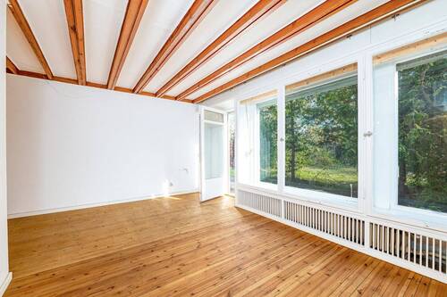 Wohnzimmer - Reihenendhaus mit 110,00 m&sup2; in Berlin zum Kaufen