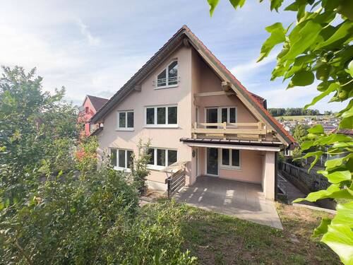 Gartenansicht - 6 Zimmer Mehrfamilienhaus, Wohnhaus in Sankt Georgen im Schwarzwald