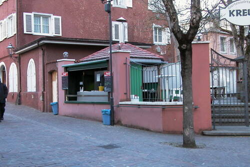 Ansicht Kiosk alt - Hotel, Pension, Gasthof zur Miete in Radolfzell am Bodensee