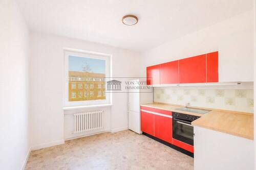 Geräumige Küche für jedermann - Etagenwohnung mit 65,00 m&sup2; in Hamburg zum Kaufen