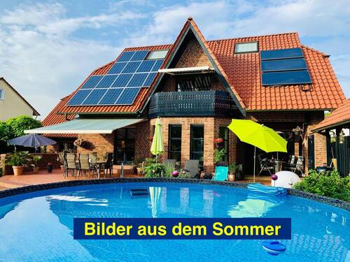 Gartenansicht - 4 Zimmer Doppelhaushälfte zum Kaufen in Bünde