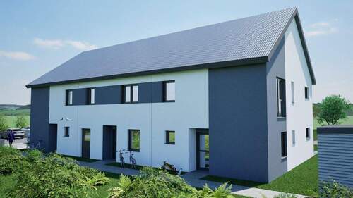 Visualisierung Nordwest - Reihenmittelhaus mit 126,80 m&sup2; in Rosdorf zum Kaufen