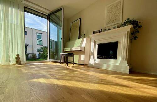 Wohnzimmer - 6 Zimmer Reihenmittelhaus in Wiesbaden-Nordenstadt