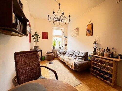 Wohnzimmer - 3 Zimmer Etagenwohnung in Wetter (Ruhr)