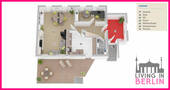 Grundriss Erdgeschoss - Alternative mit 4 Zimmern - 