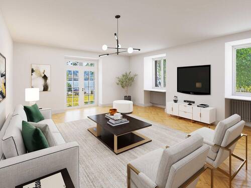 Visualisierung Wohnzimmer EG - 