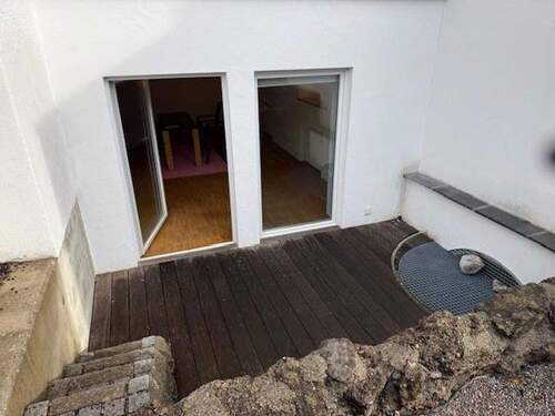 Blick von Süd-Terrasse zu Wo-Z - 