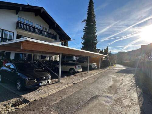 Stellplatz, Westansicht - Etagenwohnung mit 66,00 m&sup2; in Bad Wiessee zum Kaufen