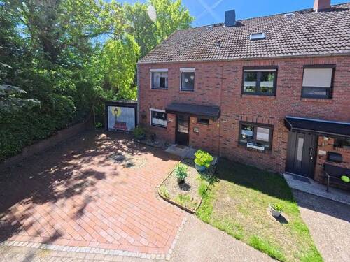 Außenansicht - Reihenendhaus mit 105,80 m&sup2; in Wilhelmshaven-Aldenburg zum Kaufen