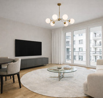 Berlin-Schöneberg: Moderne und lichtdurchflutete 4-Zimmer-Neubauwohnung ca. 140 m² mit Balkon & TG-Stellplatz in familienfreundlicher City-West-lage